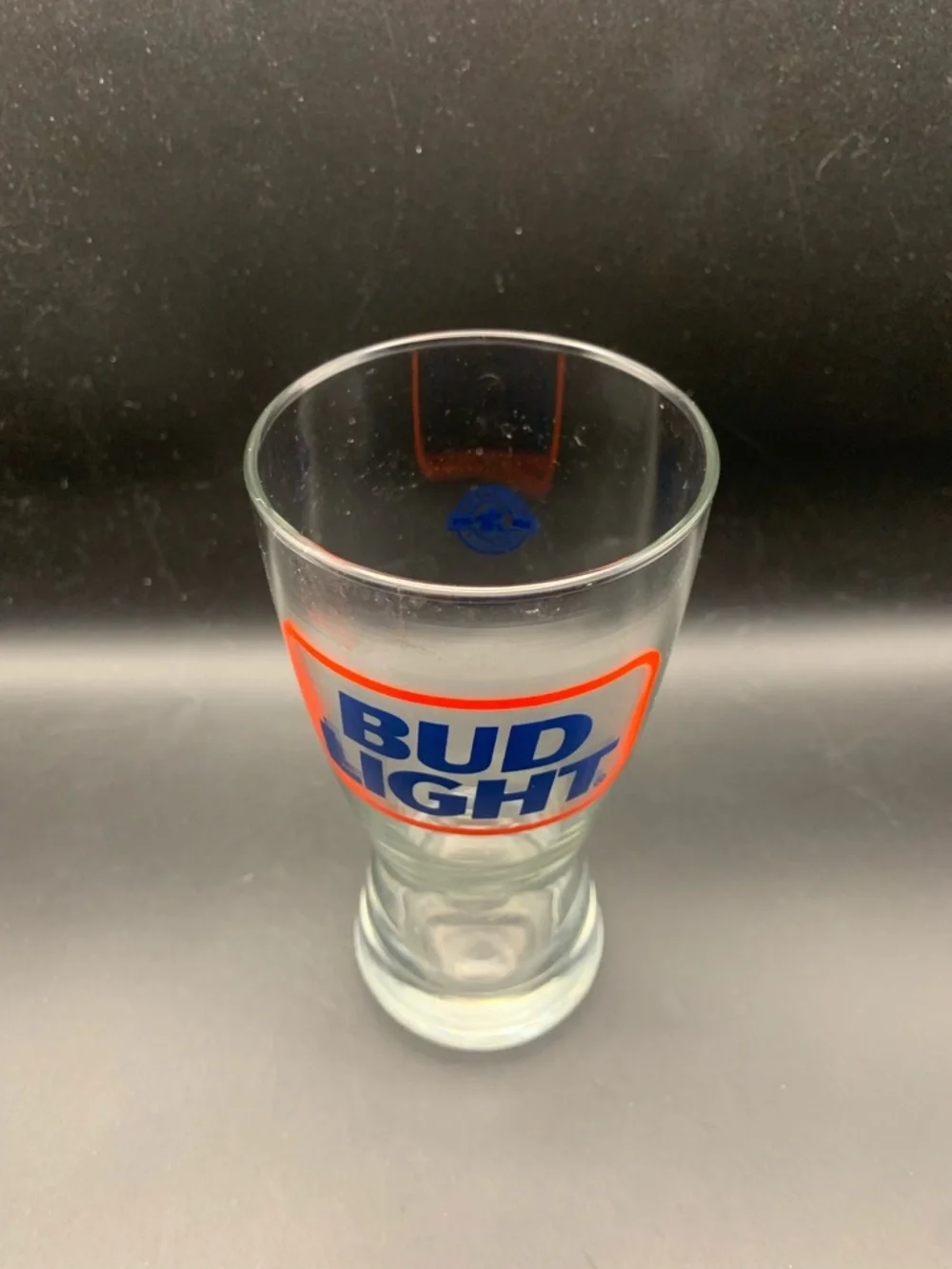 Vintage Budweiser Bud Light Pilsner Glass Logo Official Product
